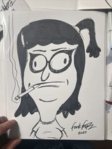 Frank Forte Original Art 8.5x 11 sketch of your favorite pop culture character - $18.70