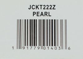 Simply Noelle Brand JCKT222Z Womens Pearl Zippered Sweater Jacket Size XXL image 9