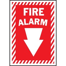 Hy-Ko™ Fire Alarm Sign 10&quot; x 14&quot; (5 pcs.) - £16.37 GBP