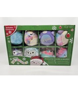 Squishmallow Ornaments Christmas 2023 Set Of 8 Leonori, Solina, Faisah, ... - £35.39 GBP