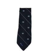 Vintage University Of Maine Black Bears M Logo Necktie Alumni Tie - $463.80 MXN