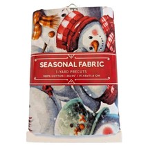 Celebrating Snowmen Sewing Fabric Precut 36 x 44 Inch Cotton Quilting Cr... - €15,53 EUR
