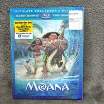 Moana 3D Blu-ray/DVD 2017 Digital 3D New Authentic Disney US Release - $55.93 CAD