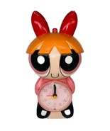 Vintage Y2K Blossom The Powerpuff Girls Plastic Figurine 8&quot; As Is Alarm ... - $25.00