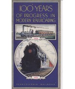 PENNSYLVANIA RAILROAD 100 Years of Progress (1934) ten illust. pages, fo... - €11,20 EUR