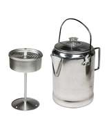 World Famous - Percolator for Outdoor Use, 6 to 9 Cup Capacity, Made of ... - £23.68 GBP