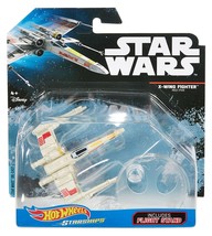 Star Wars Hot Wheels Starships - Red Five X Wing Fighter Open Wings  - $18.99