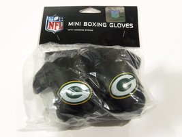 NFL Green Bay Packers 4 Inch Mini Boxing Gloves for Mirror by Fremont Die - £12.48 GBP