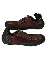 Five Ten Climbing Shoes Mens US 8.5 5-10 Stealth C4 Maroon Suede Leather... - $64.51 CAD