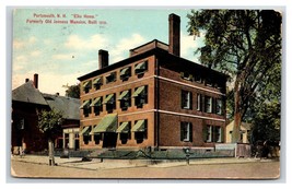 Elks Home Jenness Mansion Portsmouth New Hampshire NH DB Postcard W13 - £3.06 GBP