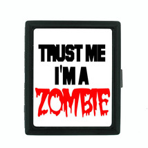 Funny Zombie D2 Small Black Case Card Money Holder - $13.81