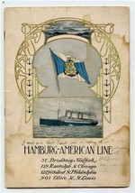 Hamburg American Line 1905 S S Moltke Passenger List  - £52.75 GBP