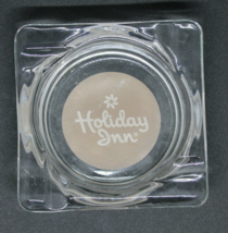 80&#39;s Vintage Holiday Inn Logo Hotel Motel Advertising Ashtray Clear And Brown - £11.92 GBP