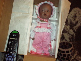 Ashton Drake Black/African American Sweet Carnation Real Baby Doll -Retired, Nib - £35.39 GBP