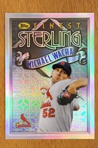 2014 Topps Finest 1996 Topps Sterling Design Refractor Michael Wacha TS-MW - £1.54 GBP