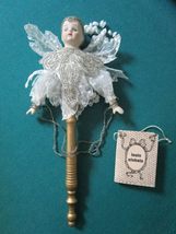 Heirloom Doll Christmas Ornament Victorian Louis Nichole Compatible with... - £48.48 GBP+