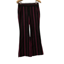 INC International Concepts Flare Pants Women&#39;s 8P Petites Purple Stripe ... - $16.82
