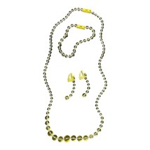 Game Part Piece Sleeping Beauty Pretty Pretty Princess Yellow Jewelry Necklace + - $4.94