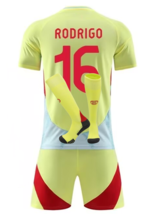 Soccer Uniform 16 team Spanish Jersey suit for Men Kid 2425 Rodrigo Shirt Shorts - $49.55