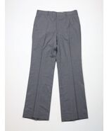 Vtg 70s Streetwear Mens 35x32 Wool Wide Leg Bell Bottoms Chino Pants Gra... - $1,825.34 MXN