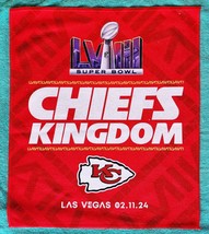 ONE (1) - SUPER BOWL LVIII - KANSAS CITY CHIEFS - OFFICIAL - STADIUM RAL... - £16.51 GBP