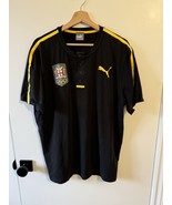 MENS Large Team Jamaica Olympics Puma Button Up Shirt - $40.32 CAD