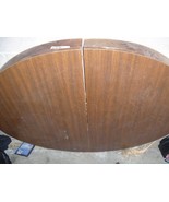 LOCAL PICKUP  Dark Oak Expandable Table Top Missing Legs and Leaves 80386 - $51.74