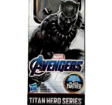 Black Panther NIB New Avengers 12&quot; Action Figure Titan Hero Series Power FX E51 - £11.79 GBP