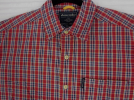 Abercrombie Men&#39;s (XL) Western Plaid Long Sleeve Casual Shirt 100% Cotto... - £23.19 GBP