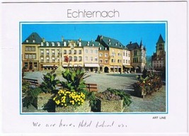 Postcard Echternach La Place du Marche Luxembourg - $2.96