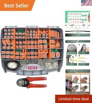 482 PCS DT Deustch Connector Kit, 2 3 4 6 8 12 Pin Waterproof Automotive... - $196.00