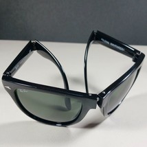 Ray Ban RB 4105 Black Folding Wayfarer Unisex Collapsible Sunglasses Italy - £70.81 GBP