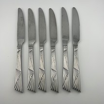 Set of 6 Mikasa Stainless 18/10 Dinner Knives | Manifesto Glossy Flatwar... - $36.00