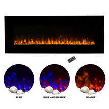 Northwest 80-2000A-54 54 in. Wall Mounted LED Fire &amp; Ice Flame with Remote Elect - £356.96 GBP