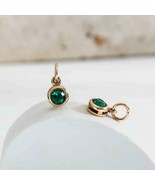Bronze May Birthstone Charm 11x6mm - $137.07 MXN
