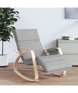 vidaXL Rocking Chair Light gray - €187,32 EUR