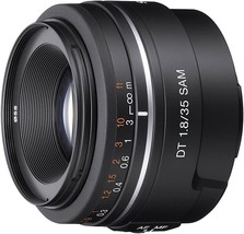 35Mm F/1.08 A-Mount Wide Angle Lens For Sony Alpha Sal35F18 (Black). - £119.87 GBP