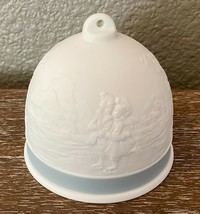 1994 Lladro Christmas Bell Ornament #203 Porcelain - $14.80