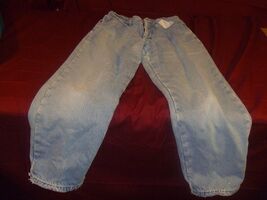 VINTAGE L.L. BEAN DOUBLE L RELAXED FIT LIGHT BLUE WASH JEAN COLD WEATHER... - $18.78