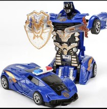 Automatic Deformation Transformers Electronic Robot Toy Car - Damaged Box - £9.74 GBP