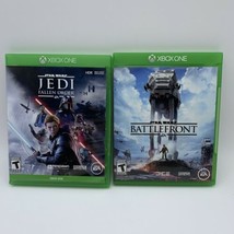 Star Wars Jedi: Fallen Order &amp; Battlefront - Microsoft Xbox One Complete - $19.95