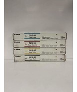 4 New Genuine Canon iR ADV C5030,C5035,C5235,C5240 GPR-31 CMYK Toners - $268.95 CAD