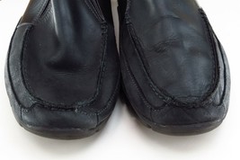 Dr. Scholl&#39;s Shoes Sz 9 M Black Loafer Leather Men Mnds1320300 - £31.02 GBP