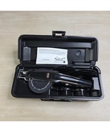 Chrome Dymo 1570 Vintage Label Maker Hard Case Wheels Good Condition - $1,863.81 MXN