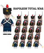 16PCS Napoleonic Wars FRENCH ARTILLERY Soldiers Minifigures Building DIY... - £22.80 GBP