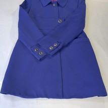 Rina Rossi 8823-20 Women's Purple Blue Dress Casual Blazer Coat Size 4 USA Made image 15