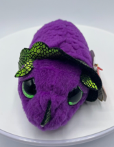 TY Beanie Boos Teeny Tys 4&quot; Landon Dragon Plush Stuffed Dinosaur Animal - £4.47 GBP