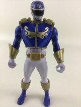 Power Rangers Megaforce Ultra Morphin 7&quot; Blue Ranger Action Figure 2013 ... - £11.64 GBP