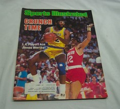 Vintage 1986 James Worthy Los Angles Lakers Nba Sports Illustrated Magazine - £11.66 GBP