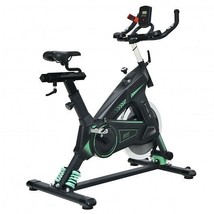 Stationary Exercise Cycling Bike with 33lbs Flywheel for Home - Color: B... - £396.49 GBP